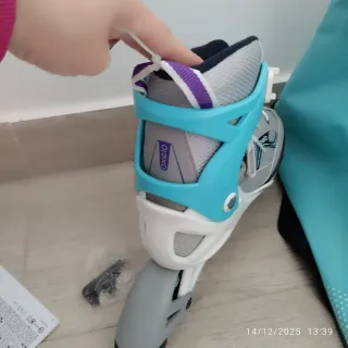 Patines en línea Oxelo PLAY5 turquesa talla 35-38