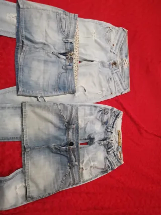 Lote 4 prendas: 2 jeans e 2 gonne Taglia 36/38