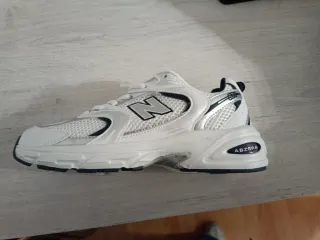 Zapatillas New Balance Running Blancas y Azules