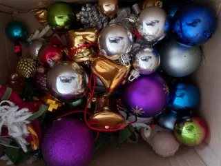 Addobbi Natalizi Vetro e Plastica