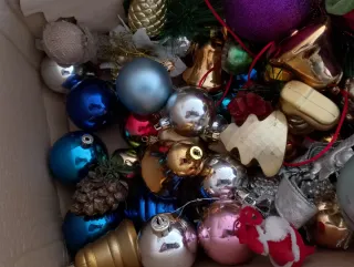 Addobbi Natalizi Vetro e Plastica