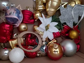 Addobbi Natalizi Vetro e Plastica