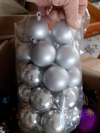 Addobbi Natalizi Vetro e Plastica