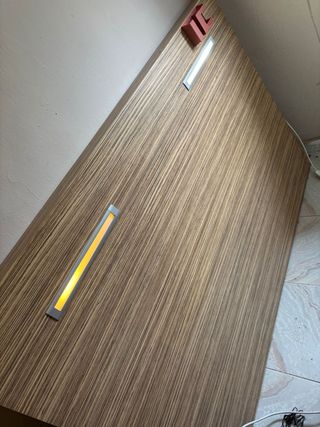 Cabecero doble con luz