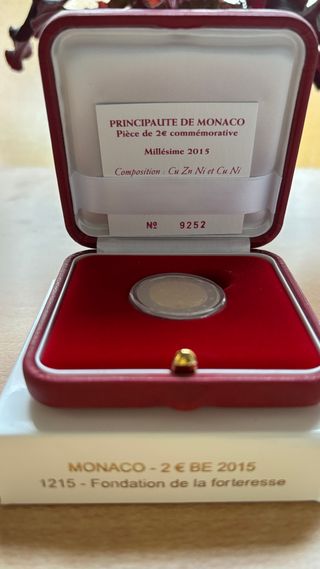 Monedas 2€ Conmemorativas Mónaco