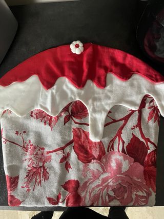 Copri forno fatto a mano a tema cupcake