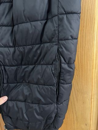 Chaleco acolchado negro