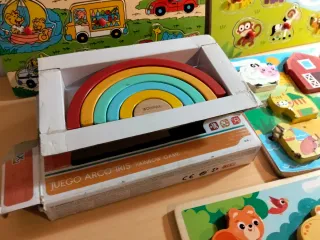 Lote Juguetes y Puzzles Infantiles