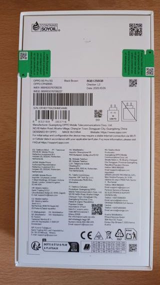 Telefono OPPO A5 Pro 5G Nero 256 GB