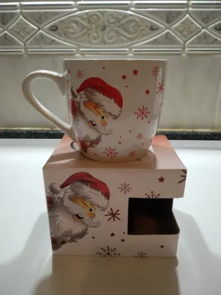 Taza de porcelana Feliz Navidad