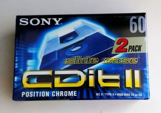 10 Musicassette Sony CDit II-60