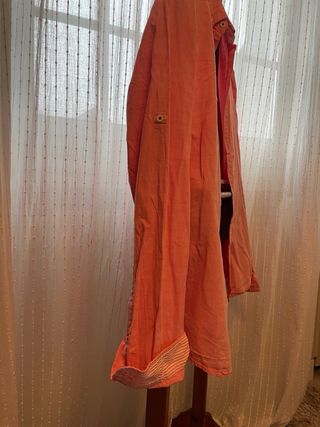 Camisa Zara chico Talla S color coral claro