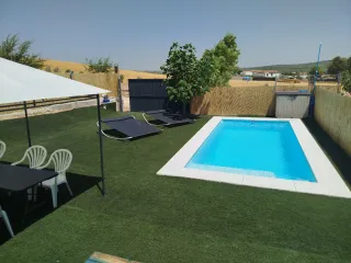 Piscina para jardín casa de campo