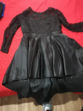 Lote 3 vestidos negro y azul