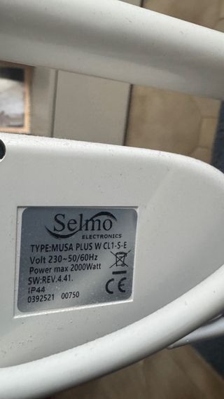 Termoarredo Elettrico Cordivari Lisa 700x500mm