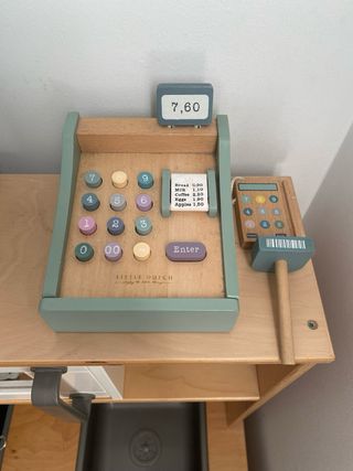 Cocina de juguete de madera