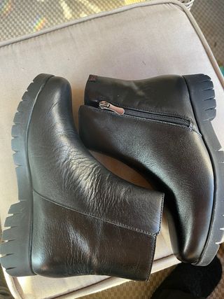 Botín Piel Negro Pepe Menargues Talla 36