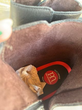 Botín Piel Negro Pepe Menargues Talla 36