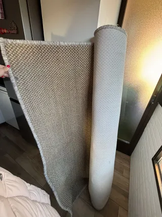 Alfombra lana Natural 120x140cm