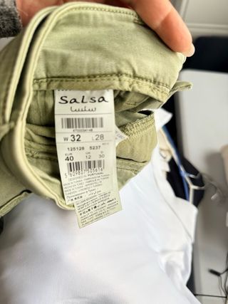 Vaqueros Salsa Verde Talla 40