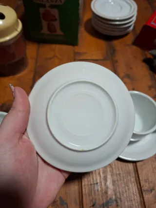 Juego de 3 tazas minimalistas de porcelana