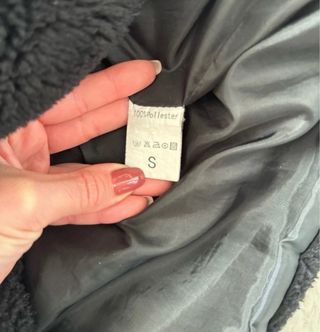 Pelliccia sintetica con cappuccio bambina