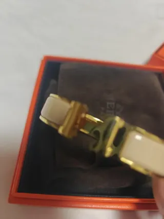 Pulsera Hermes Dorada