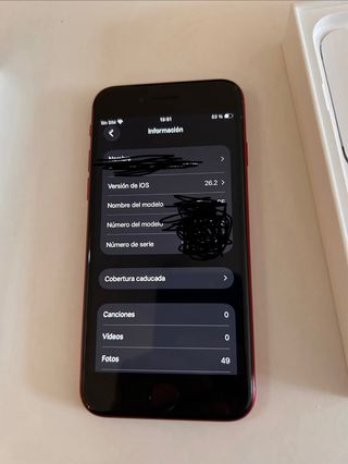 iPhone SE 3ª Gen Rojo