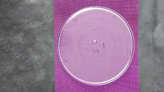 Piastra girevole per microonde