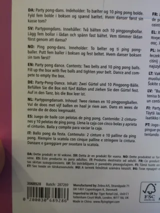 Party pong dance de Tiger