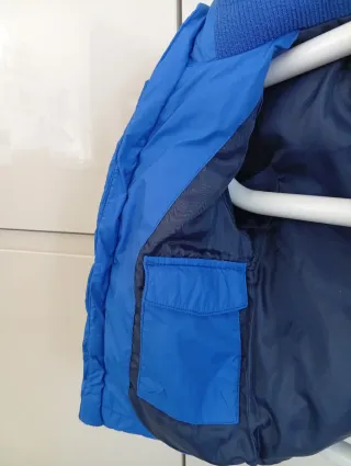 Abrigo Zybaby azul talla 3 años