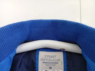 Abrigo Zybaby azul talla 3 años
