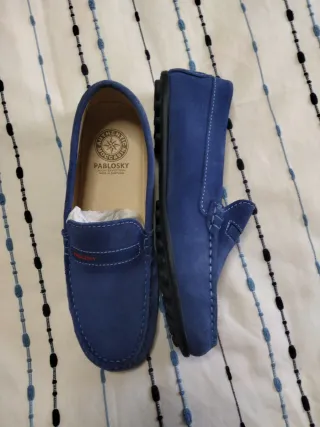 Mocasines niño Pablosky Azul Talla 39