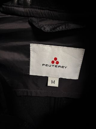 Giubbino Peuterey nero taglia M da ragazza