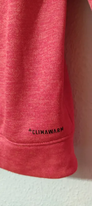 Sudadera Adidas Roja con Capucha