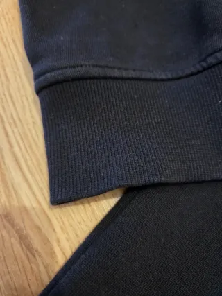 Sudadera original Six Valves con capucha negra L