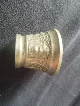 Almirez antiguo de bronce