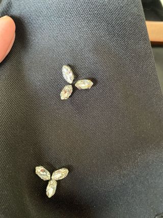 Chaleco joya sin mangas negro