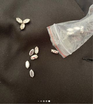 Chaleco joya sin mangas negro