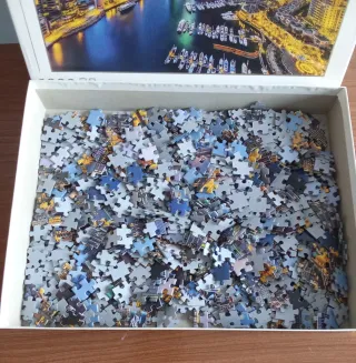 Puzzle 1000 piezas Clementoni Paisaje Urbano