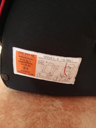 Silla coche infantil Cars Lightning McQueen