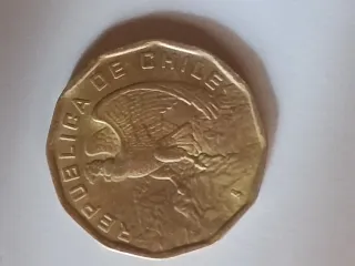 Moneda 100 Pesos Chile