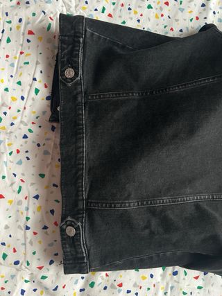 Chaqueta vaquera negra