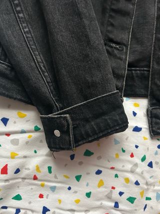 Chaqueta vaquera negra