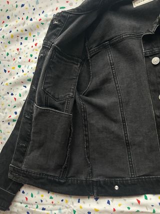 Chaqueta vaquera negra