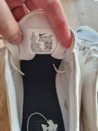 Nike Air Max Talla 47 Blancas
