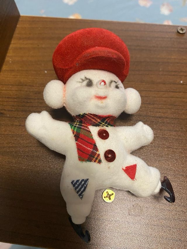 Figura Santa Claus Vintage Adorno Navidad