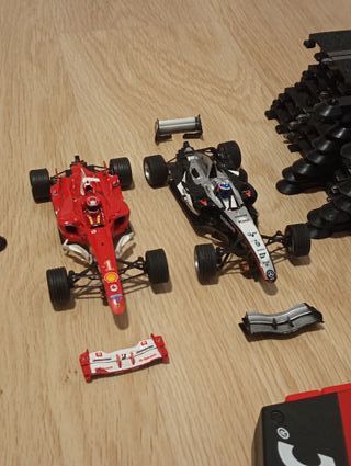 Scalextric C1-F1 + Cuentavueltas + Cruce