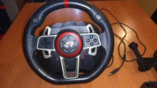 Volante simulador de carreras