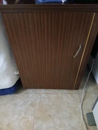 Mesa Máquina Coser Pedal Madera